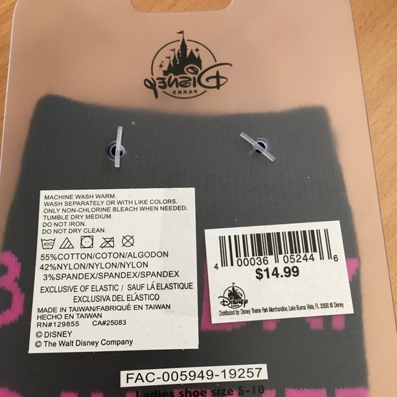 Disney Parks Best Day Ever Socks NWT - Picture 5 of 6